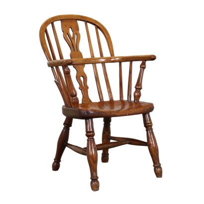 antique, chair, antique chairs, antique chair, antique Italian chair, antique chair, neoclassical chair, 19th century chair, Windsor Child's Chair "Nicholso