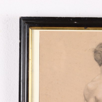 arte, arte italiano, pintura italiana del siglo XIX, desnudo masculino