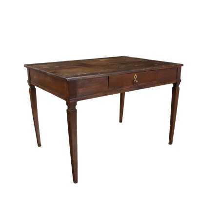 Directoire Table Walnut - Italy XVIII-XIX Century