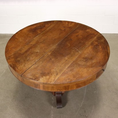 antiguo, mesa, mesa antigua, mesa antigua, mesa italiana antigua, mesa antigua, mesa neoclásica, mesa del siglo XIX, mesa de canasta Louis Philippe