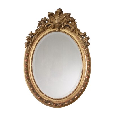 antiques, mirror, antique mirror, antique mirror, antique Italian mirror, antique mirror, neoclassical mirror, mirror of the 19th century - antiques, frame, antique frame, antique frame, antique Italian frame, antique frame, neoclassical frame, 19th century frame, Eclectic mirror