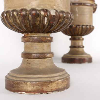 Paar Vasen Holz - Italien XVIII-XIX Jhd