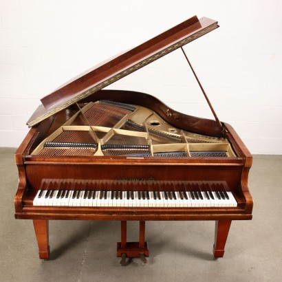 Piano Scholze Acajou - Tchécoslovaquie 1876