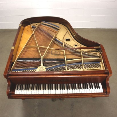 Piano Scholze Acajou - Tchécoslovaquie 1876