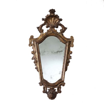Mirror Carved Wood - Italy XVIII Century