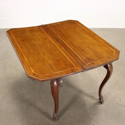 Table Basse Baroque Noyer - Italie XVIII Siècle