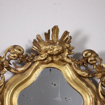 Miroir Éclectique Verre - Italie XIX Siècle