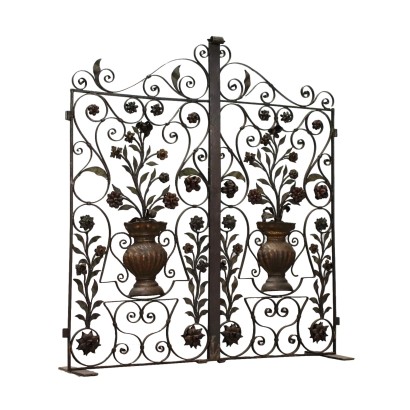 Gate Transformed into Fire Guard Iron Italy XX Century