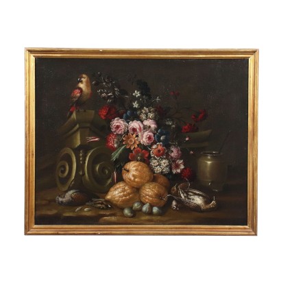Still Life Oil on Canvas - Italy XVII-XVIII Century