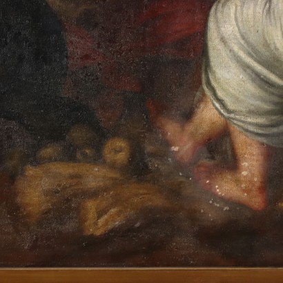 The Three Fates Oil on Canvas Italy XVII Century