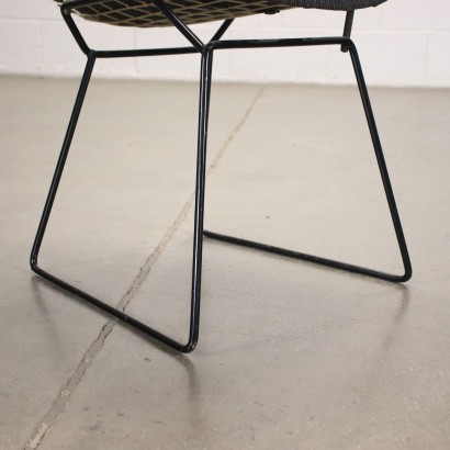 Couple of Chairs H. Bertoia Style Metal Italy 1960s-1970s