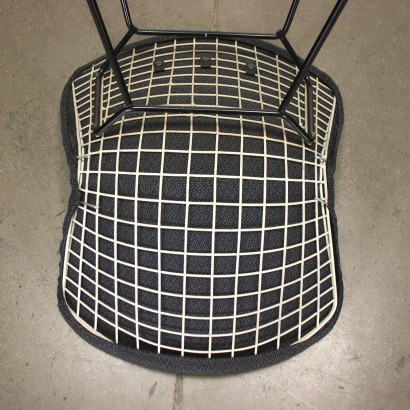 Paar Stühlen H. Bertoia Stil Italien 1960er-1970er