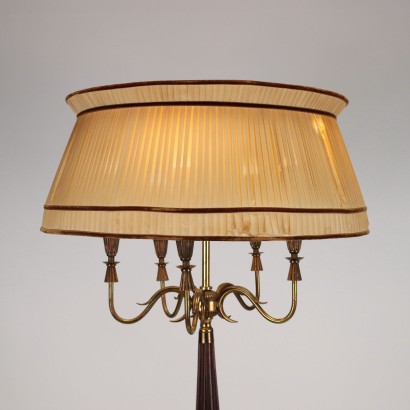 Stehlampe Holz Italien 1940er-1950er