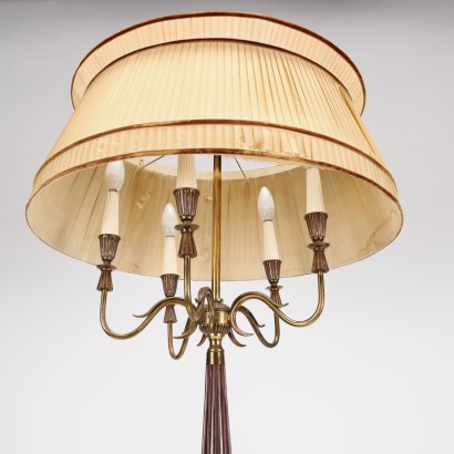 Floor Lamp Wood Italy 1940s-1950s