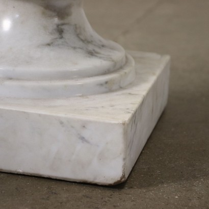 Medici Vase Carrara Marble - Italy XX Century