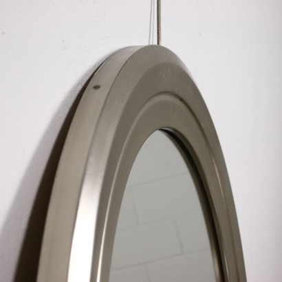 Wall Mirror Metal Italy 1960s-1970s