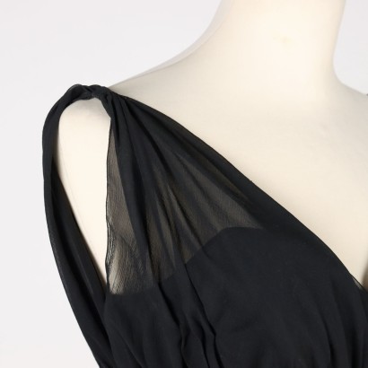 Curiel Cocktail Dress Silk Size 8 - Italy 1940s-1950s