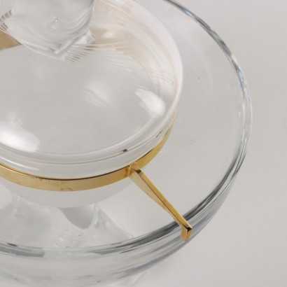 Lalique Coupe Caviar Cristal France XX Siècle