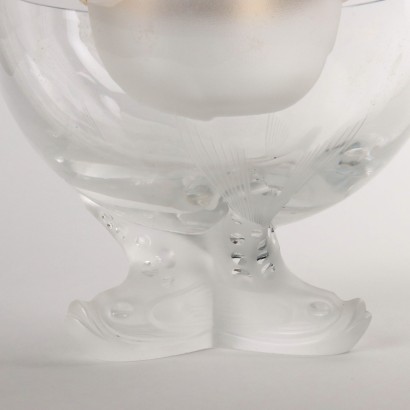 Lalique Kaviarbecher Kristall Frankreich XX Jhd
