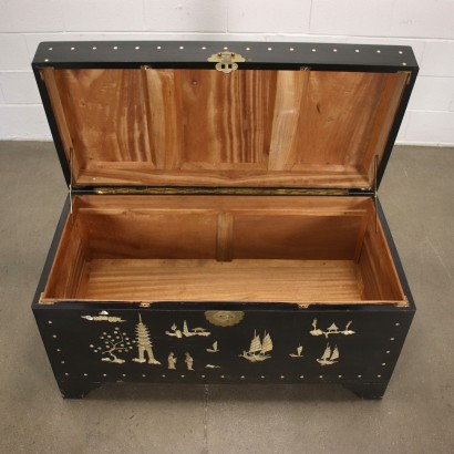 Orientalisches Koffer Holz XX Jhd