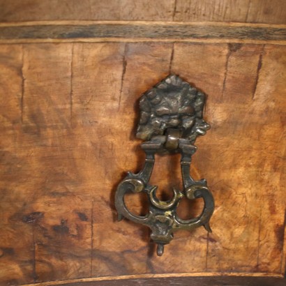 Pair of Rococo Chest of Drawers Walnut Italy XX Century