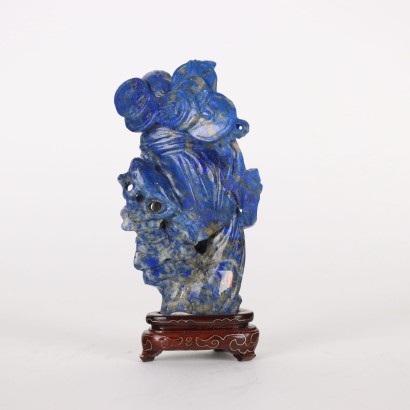 Bouddha Lapis-Lazuli Chine XX Siècle