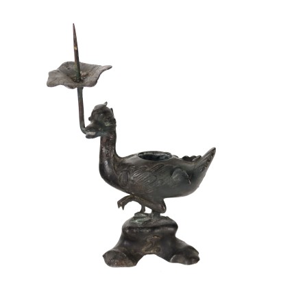 Candlestick Bronze China XVIII Century