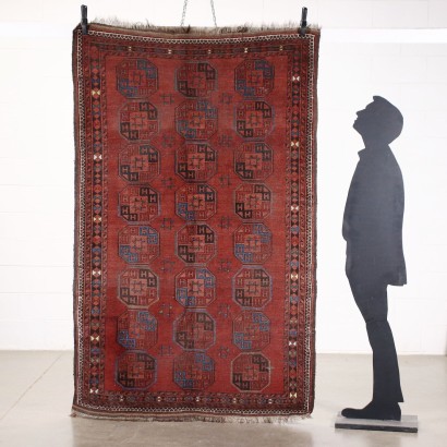 antiguo, alfombra, alfombras antiguas, alfombra antigua, alfombra antigua, alfombra neoclásica, alfombra del siglo XX, alfombra Bokara - Afganistán