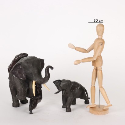 Elefantes de bronce