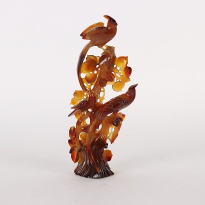 Escultura china de cornalina