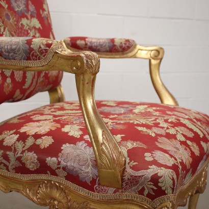 Rococo Style Armchair