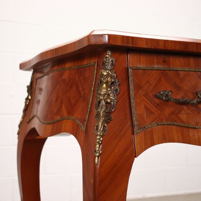 Baroque Style Desk Wood Italy XX Century