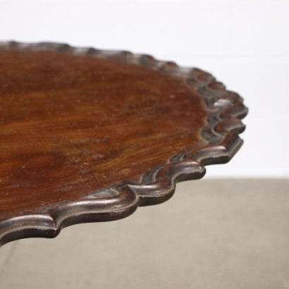 Table Basse Stile Chippendale Acajou Angleterre XIX-XX Siècle