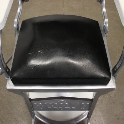 Barber\'s Chair Aluminium Italy 1960s