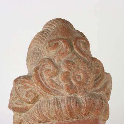 Kopf von Buddha Marmor Asien XX Jhd