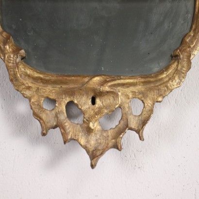 Baroque Mirror Wood Italy XVIII Century