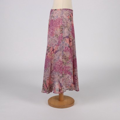 Skirt Silk Size 14 Italy