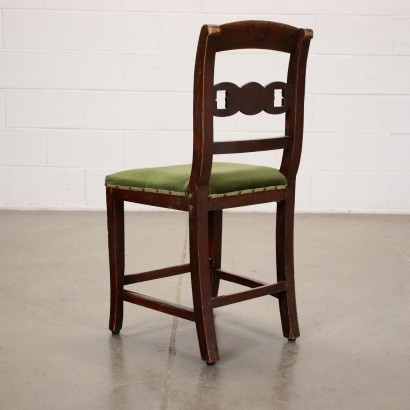 antiquité, chaise, chaises antiques, chaise antique, chaise italienne antique, chaise antique, chaise néoclassique, chaise du 19e siècle, groupe de quatre chaises de répertoire