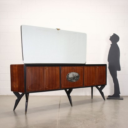 Buffet Cabinet Rosewood Italy 1950s