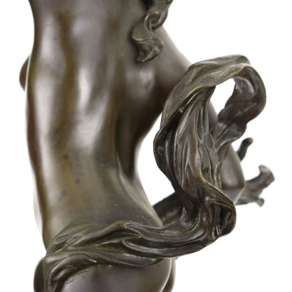 V. Fulconis Statue Bronze France XIX-XX Siècle