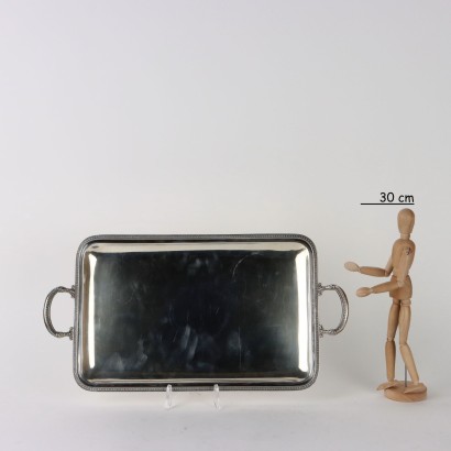 Peruggia & C. Silver Tray Italy 1950s-1960s