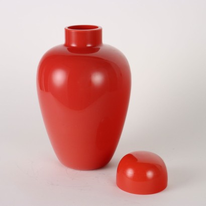 Venini Chinese Series Vase Glass Italy 1991