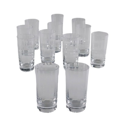Baccarat Glasses Crystal France XX Century