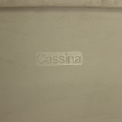 Gruppe von 6 Cassina Coco Stühlen Kunststoff Italien 1980er