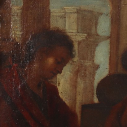Oil on Canvas Religious Subject Italy XVIII Century