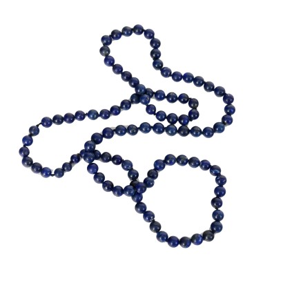 Vintage Necklace Lapis Lazuli Italy 1960s-1970s