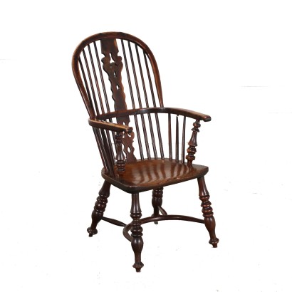 antiguo, sillón, sillones antiguos, sillón antiguo, sillón italiano antiguo, sillón antiguo, sillón neoclásico, sillón del siglo XIX, sillón de cedro windsor