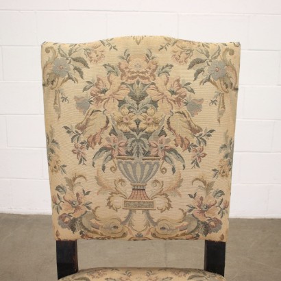 antigüedad, silla, sillas antiguas, silla antigua, silla italiana antigua, silla antigua, silla neoclásica, silla del siglo XIX, Grupo de sillas de carrete barrocas