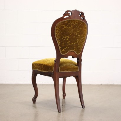 antiguo, silla, sillas antiguas, silla antigua, silla italiana antigua, silla antigua, silla neoclásica, silla del siglo XIX, Grupo de sillas Louis Philippe