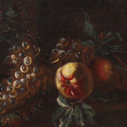 Stilleben mit Blumen Öl auf Leinwand Italien XVII - XVIII Jhd